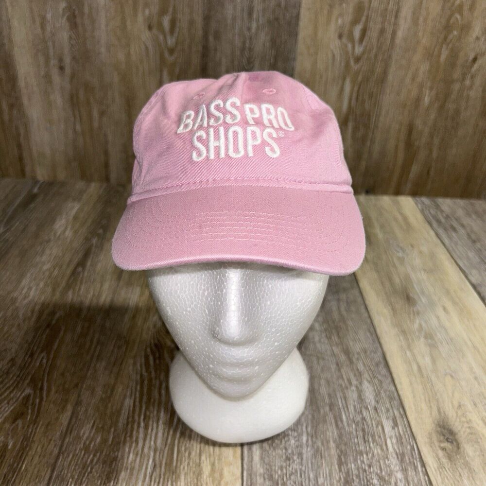 Bass Pro Shops Toddler Hat Cap Pink Offshore Angler Adjustable Gone Fishing